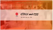 HTMX & CSS