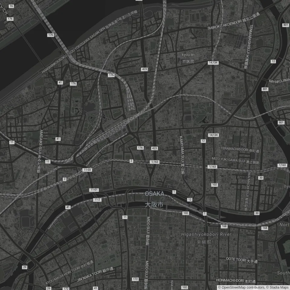 Venue location map
