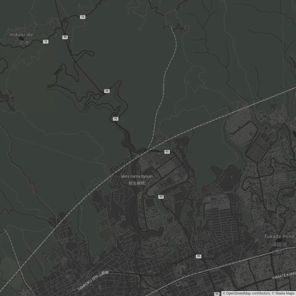 Venue location map