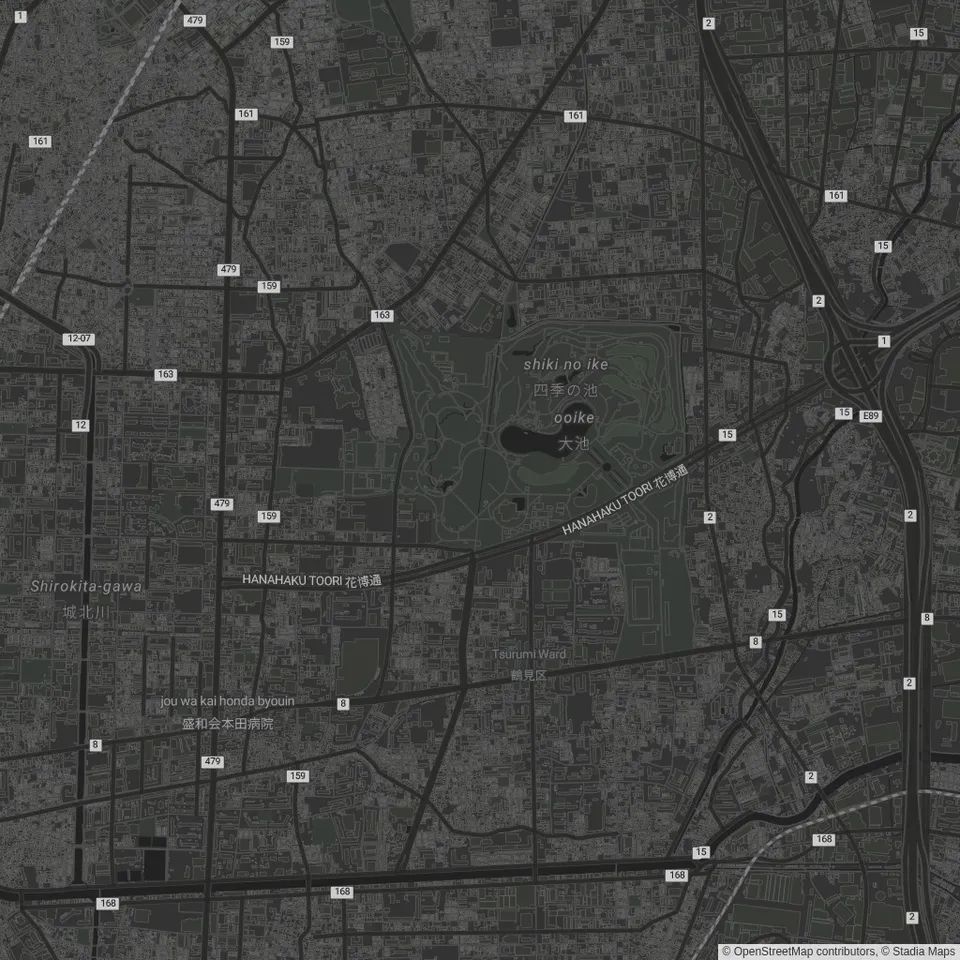 Venue location map