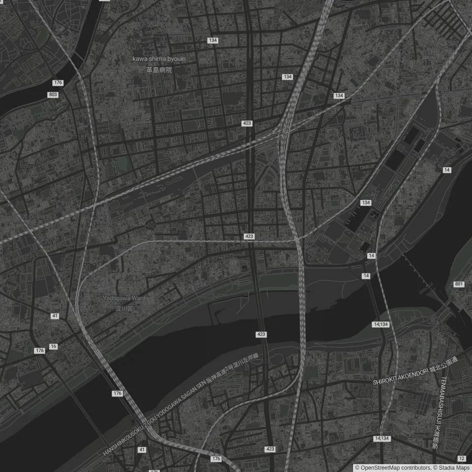 Venue location map