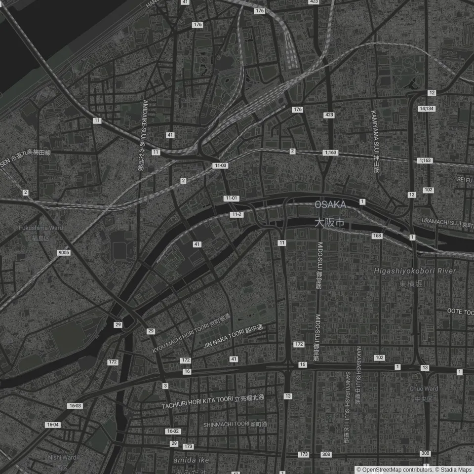 Venue location map