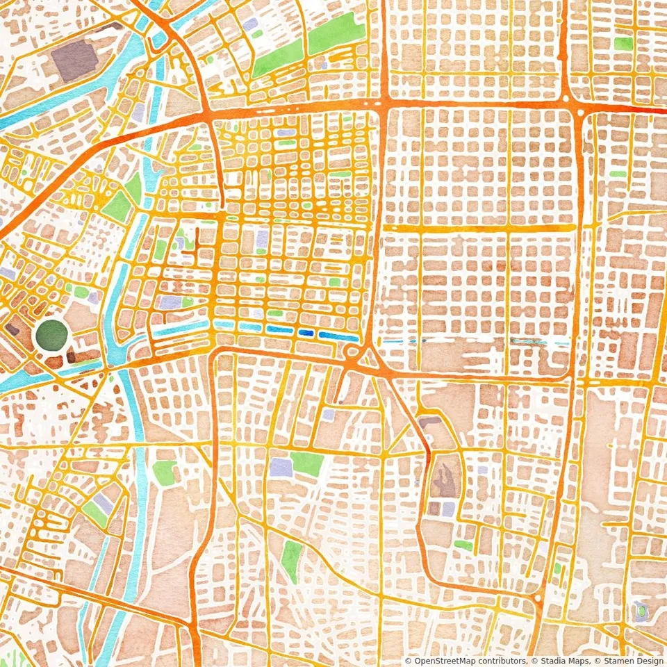 Venue location map