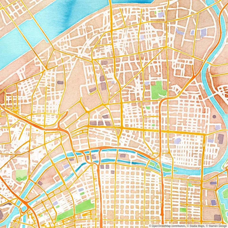 Venue location map