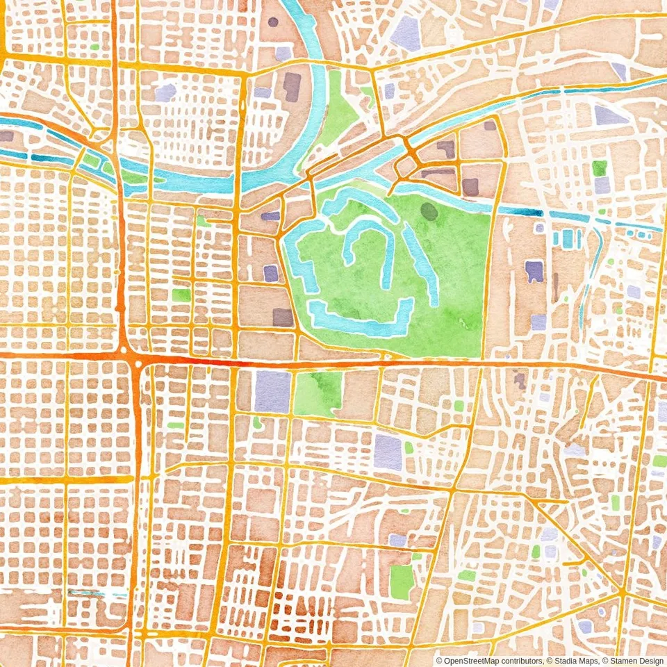 Venue location map